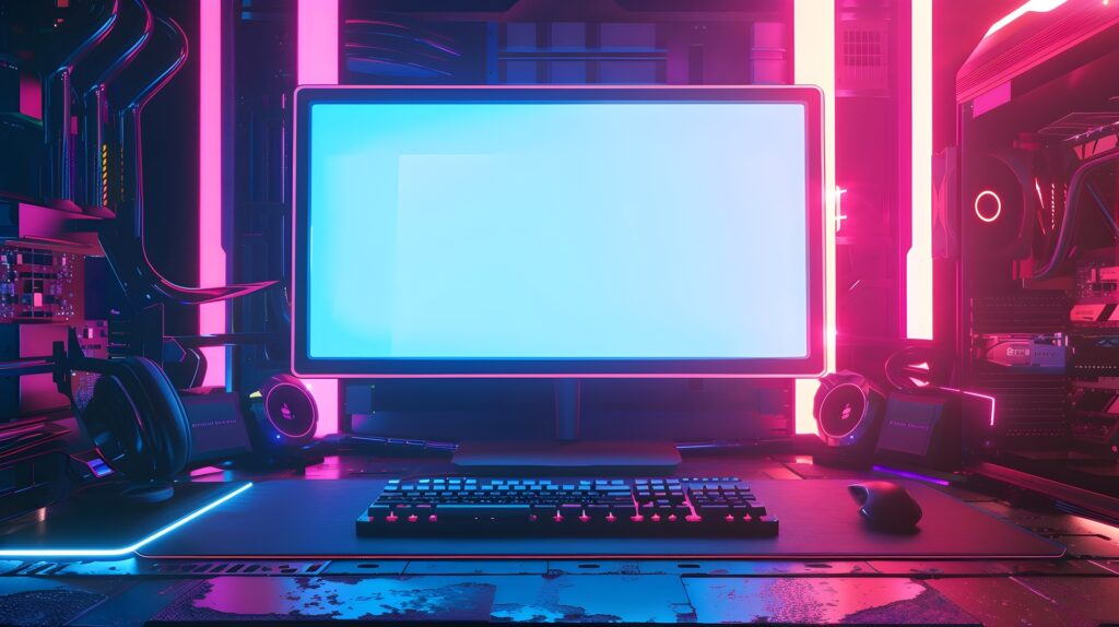 Monitor bleibt dunkel im Gaming-Setup, Mac geht nicht an